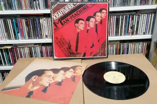 KRAFTWERK LOTE 3 VINILOS MAN MACHINE RADIOACTIVITY