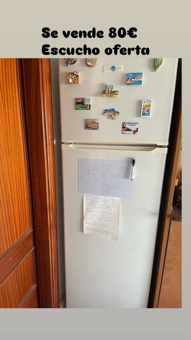 Nevera 80€ Escucho oferta