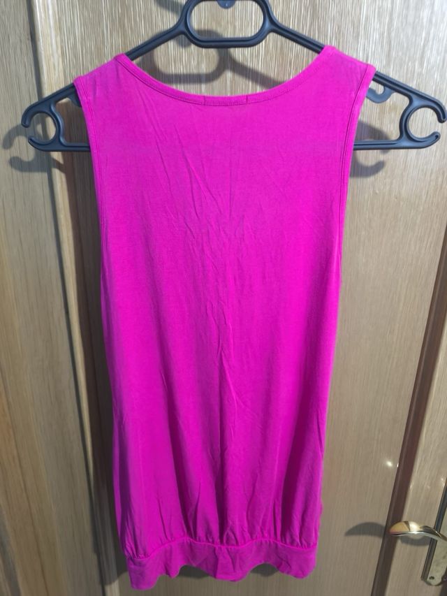 Camiseta Intimissimi Rosa Fruncida
