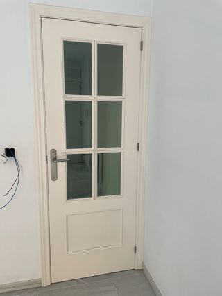 Pack de 5 Puerta de paso interior con cristal