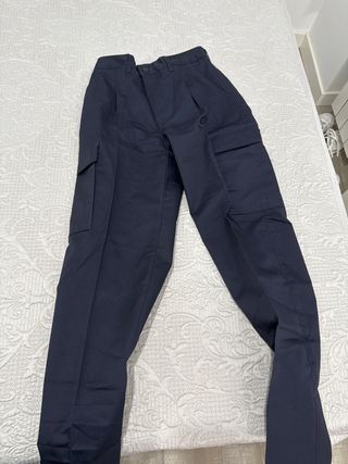 Pantalones de trabajo T40 azul mujer (4 pares)