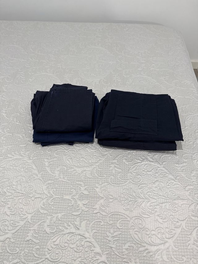 Pantalones de trabajo T40 azul mujer (4 pares)