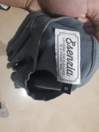 Camiseta oversize ESENZIA azul talla M