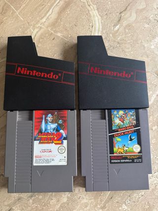 Pack Super Mario Bros + Duck Hunt NES y MegaMan 2