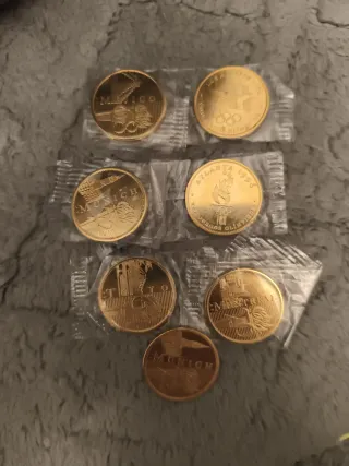 Medallas Juegos Olímpicos Conmemorativas