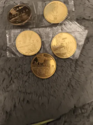 Medallas Juegos Olímpicos Conmemorativas