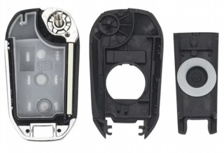 Carcasa llave 3 botones Peugeot Citroen HU83