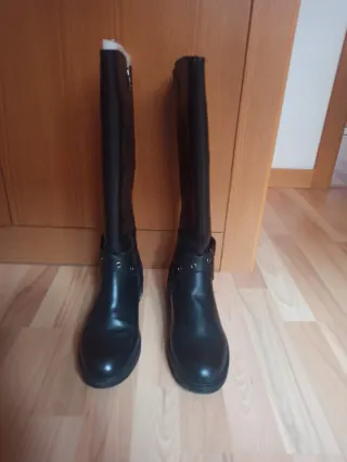 Botas altas mujer negras