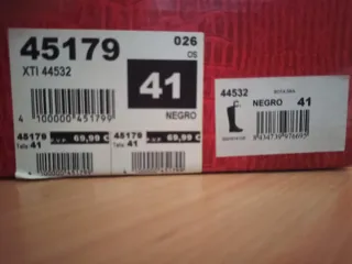 Botas altas mujer negras