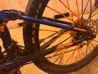 Bicicleta de montaña talla S grande