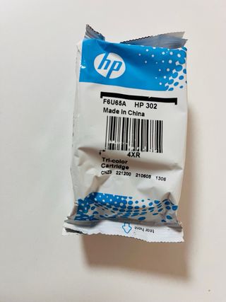Cartuchos HP 302 Tricolor – Originales, nuevos