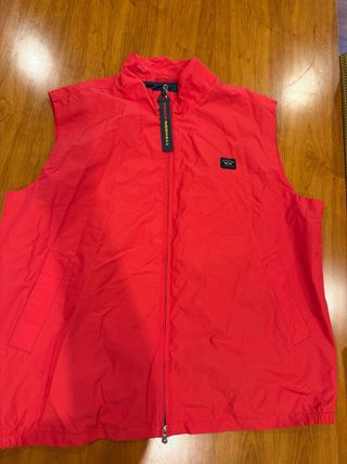 Chaleco Paul & Shark Rojo Talla 6XL