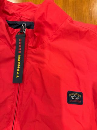 Chaleco Paul & Shark Rojo Talla 6XL