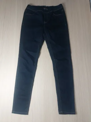 Pantalon vaquero pitillo elásticos