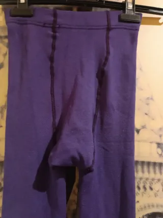 Mallas moradas de mujer