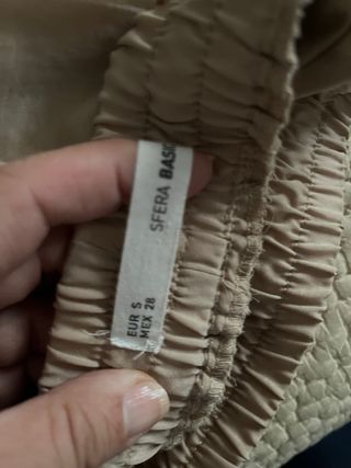 Pantalón  beige talla única
