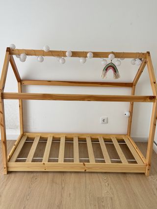 Cama de chão estilo Montessori – 145x70cm