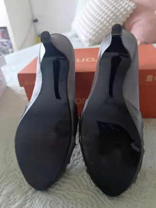 Zapatos de fiesta grises Prestigio