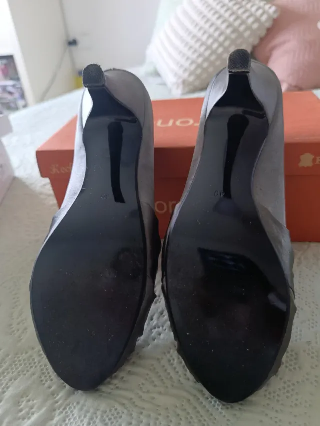 Zapatos de fiesta grises Prestigio