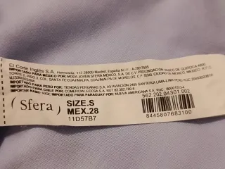 Camicia Sfera Celeste Tg. S