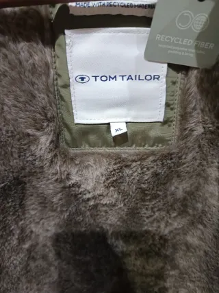 Chaqueta acolchada Tem Tailor verde