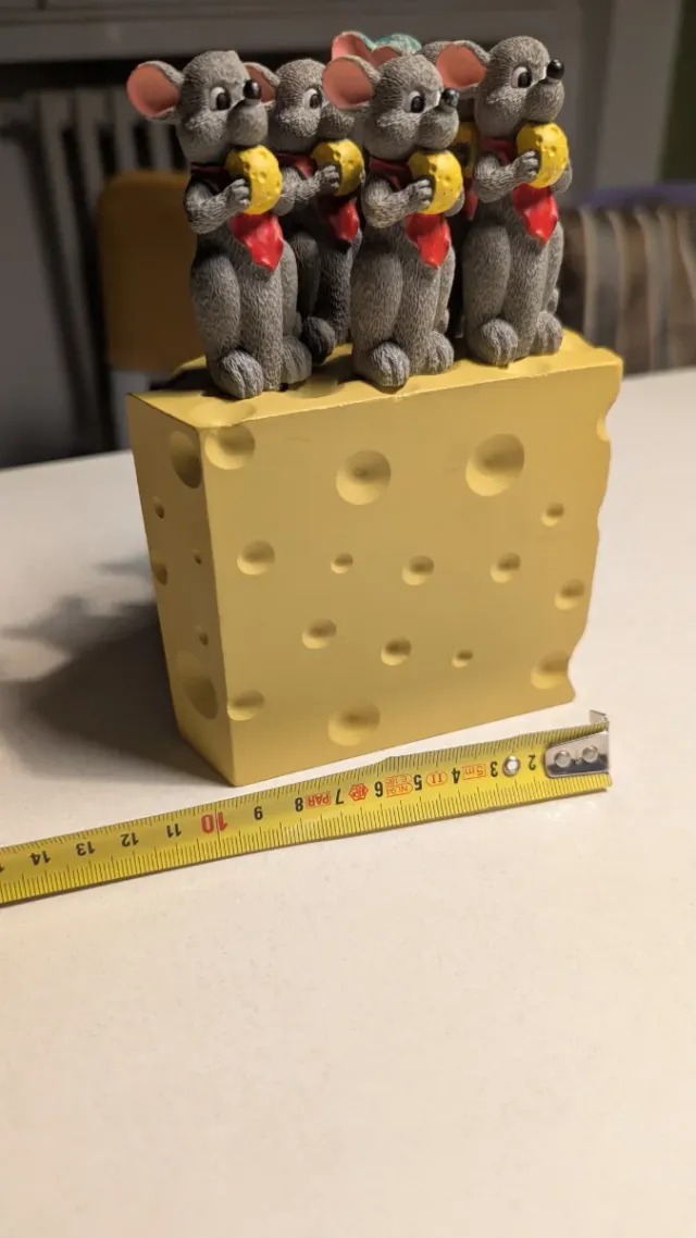 Set Topi Portapane Formaggio