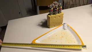 Set coltelli Topi e piatto Formaggio