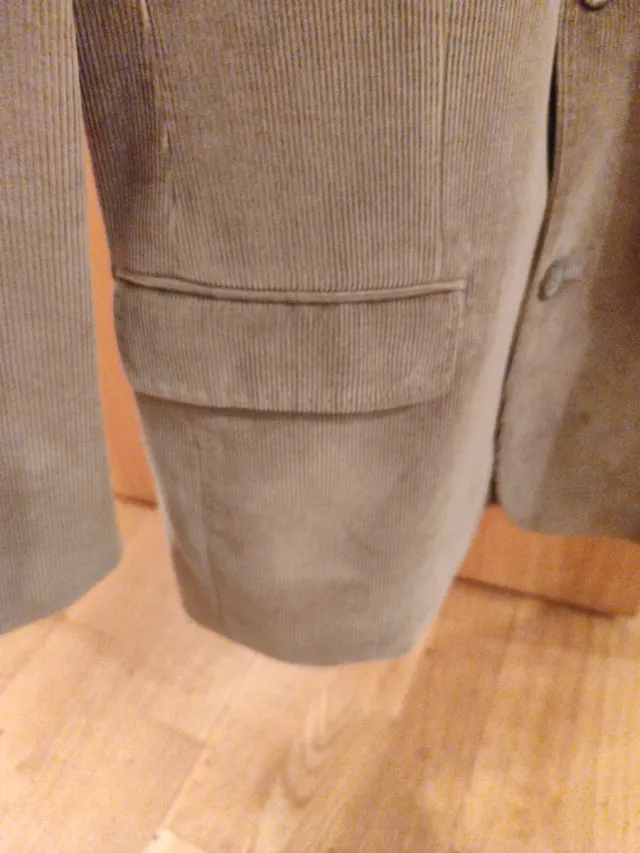 Americana pana marrón Hombre Easy Wear Talla 46