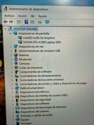 Portátil Dell Precision 5570 i7 RTX W11P