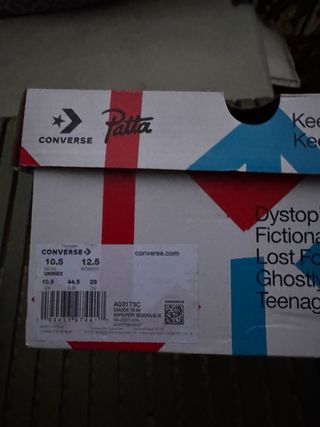 Converse x Patta x Experimental Jetset, 44,5