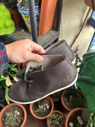 Zapatillas Fred Perry Marrones Talla 41