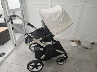 Carrito Bugaboo Fox 2 negro con Chasis Aluminio