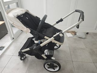 Carrito Bugaboo Fox 2 negro con Chasis Aluminio