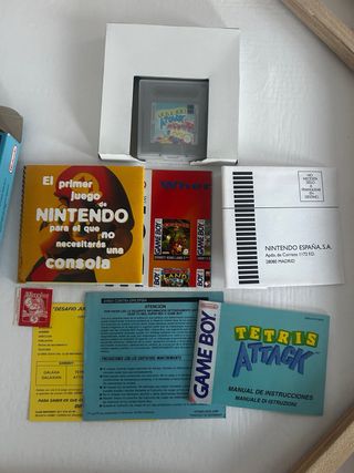 Tetris Attack Game Boy Nintendo