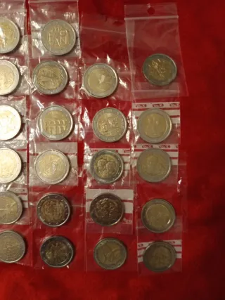 Set 27 monete 2 euro