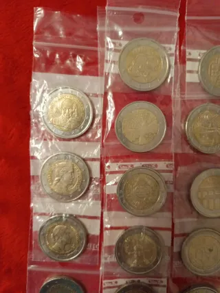 Set 27 monete 2 euro