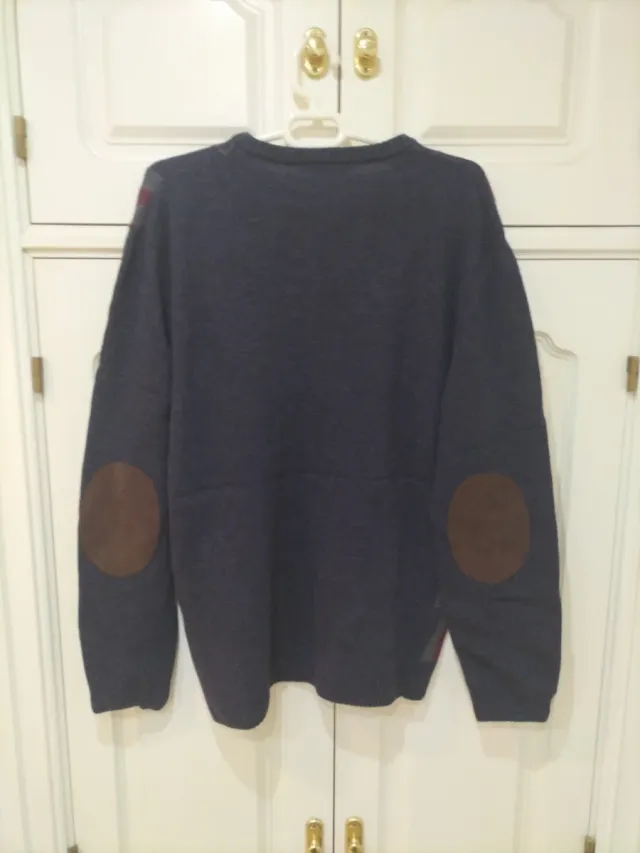 Jersey Genfins Cuadros Azul y Rojo