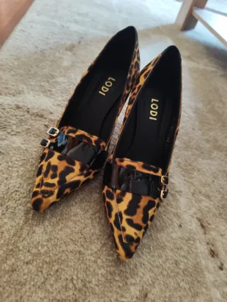 Zapatos Lodi Talla 40 Animal Print