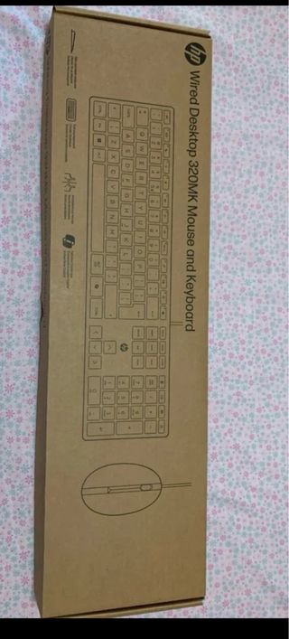 HP Wired Desktop 320MK Teclado y Ratón