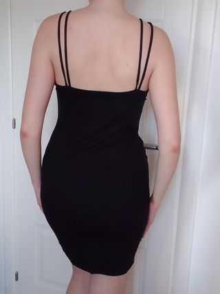 Vestito nero perline Capodanno