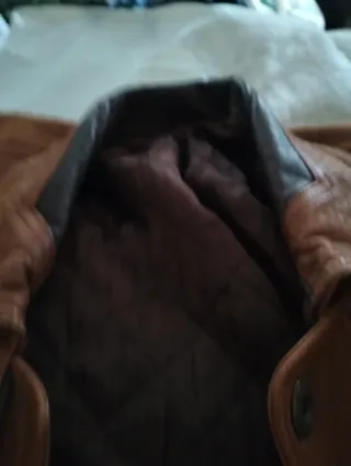 Chaqueta polipiel caballero