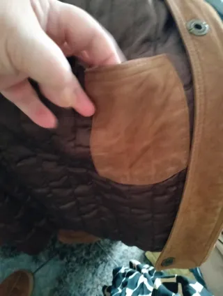 Chaqueta polipiel caballero