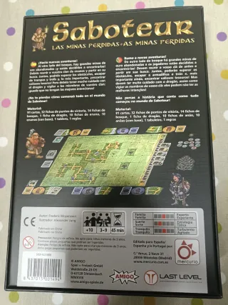 Saboteur: Las Minas Perdidas - Juego de mesa