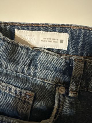 Pantalones vaqueros cortos azules ZARA