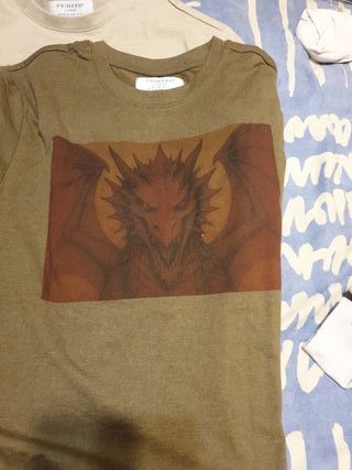 Camisetas manga corta o larga. Coleccion Dragón