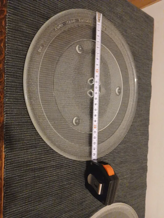 Bandeja de cristal para microondas