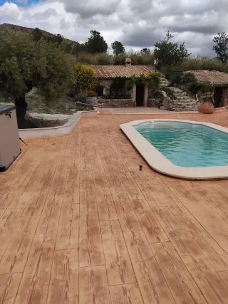 Hormigón impreso para exteriores