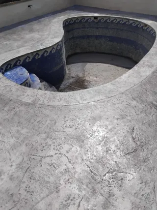 Hormigón impreso para exteriores