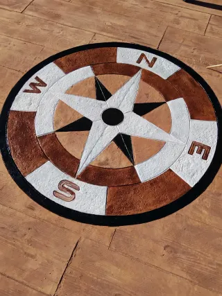 Hormigón impreso para exteriores