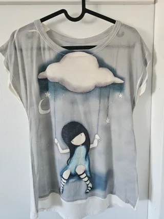 Conjunto cárdigan y camiseta